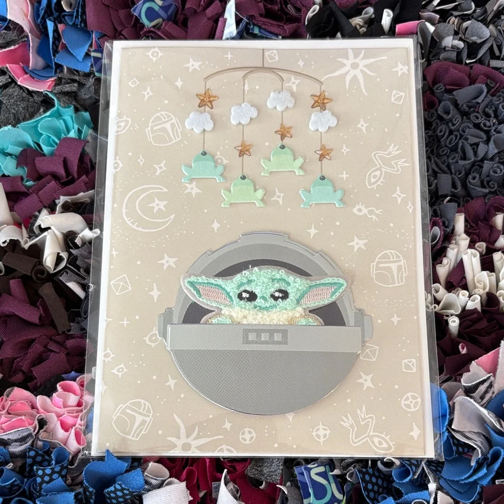 🆕Papyrus/Disney “Star Wars” New Baby Greeting Card